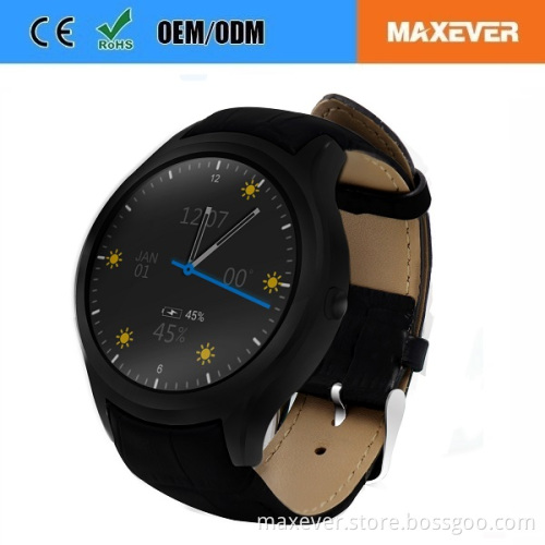 1.3" IPS Touch Screen Bluetooth WIFI GPS Heart Rate Monitor 3G Android Smart Watch Phone D5 PLUS
